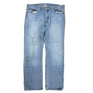 Vintage Y2K Polo Ralph Lauren Blue Denim Essential Jeans Size 36x32